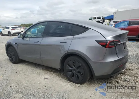 2025 Tesla Model Y z USA, uszkodzony, nr VIN 7SAYGDED3SF281798